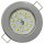 LED Einbaustrahler Tom | Flach | 230V | 7W | ET-28mm | Edelstahl geb&uuml;rstet | DIMMBAR