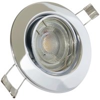 12Volt MCOB LED Einbaustrahler Tomas | 3Watt | Gu5.3 Sockel | MR16 Fassung | Mit LED Trafo