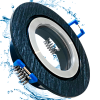 Runder Bad Einbaustrahler / 12V oder 230V/ IP44 / Rund /...