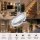 Flache SMD LED Boden Einbauspots 12V 0.5W IP67 mit LED Rundtrafo