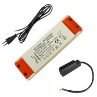 Halogen Trafo 105 W – 12 V, eckig, mit 230 V...