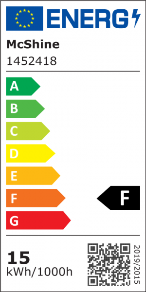 LED Renovierleuchte McShine, 15W, 1.250lm, 220°, 4000K, inkl. Aufhänger