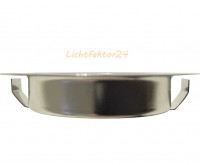 6er Set / Flache LED Einbauspots Lina / 12Volt / 3W / Kabelbaum / Stecker / LED Trafo / 230V Zuleitung mit Schnurschalter