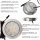 3er Set / Flache LED Einbauspots Lina / 12Volt / 3W / Kabelbaum / Stecker/ Verteilerleiste / LED Trafo vormontiert
