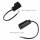 Sets Flache LED Einbauleuchte - 12V - 2W - Chrom - 72mm - mit Trafo