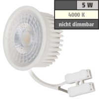 MCOB LED Einbaustrahler Tom | Flach | 230V | 5Watt | Quadratisch