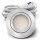 3er Set | Flache LED Möbel Einbauspots New Lina | 12V | 2W | LED Trafo | 72mm