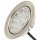 5er Set / Flache LED Einbauspots Lina / 12Volt / 3W / Kabelbaum / Stecker/ Verteilerleiste / LED Trafo / Schnurschalter