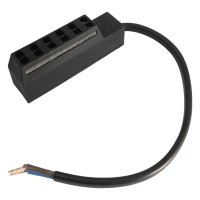 5er Set | Flache LED Möbel Einbauspots New Lina | 12V | 2W | LED Trafo | 72mm