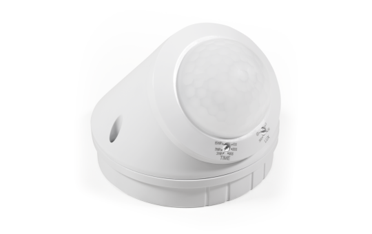 IR BEWEGUNGSMELDER , 360°, MAX. 800W, WEISS, LED GEEIGNET, IP65