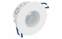 IR DECKEN-EINBAU BEWEGUNGSMELDER , 360°, MAX. 800W, IP65, LED GEEIGNET
