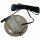 2er Set Flache LED Möbel Einbauspots Milena 12V - 3W - mit Dimmer und Fernbedienung
