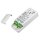3er Set Flache LED Möbel Einbauspots Milena 12V - 3W - mit Dimmer und Fernbedienung