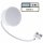 85mm IP44 LED Bad Einbauspots | 230V | 5W | Loch = 60 - 70mm | Milchglas