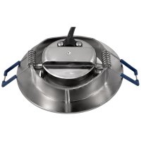 LED Einbauleuchte - 230V - 4.5W - 450Lumen - Silber - Ø=90x25mm
