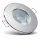 7W LED Bad Einbauleuchte 230V / Dimmbar / IP65 / 550Lumen / Warmweiss