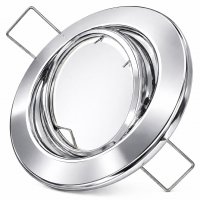 LED Einbaustrahler TOMAS • GU10 6W • 230V • warmweiß • dimmbar