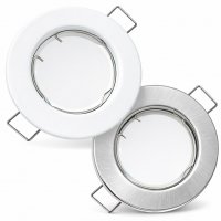 LED Einbaustrahler TOM 230V • GU10 6W • Ø 80 mm • Warmweiß