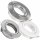 6W LED Einbauspots - Modell Timo - 230V - Dimmbar - Bohrloch 68 bis 75mm