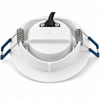 LED Einbauleuchte - 230V - 4.5W - Weiss - Step dimmbar - Ø=90x25mm