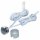 2er Set Flache LED Möbel Einbauleuchten Lina 12V -  3W - Dimmbar - mit Touchschalter