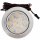 2er Set Flache LED Möbel Einbauleuchten Lina 12V -  3W - Dimmbar - mit Touchschalter