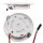 4er Set / Flache LED Einbauspots Mira / 12Volt / 2,4W / Kabelbaum / Stecker/ Verteilerleiste / LED Trafo vormontiert