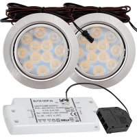 2er Set / Flache LED Einbauspots Lina / 12Volt / 3W /...