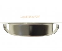 5er Set / Flache LED Einbauspots Lina / 12Volt / 3W / Kabelbaum / Stecker/ Verteilerleiste / LED Trafo / Einbautiefe nur 12mm