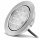 5er Set / Flache LED Einbauspots Lina / 12Volt / 3W / Kabelbaum / Stecker/ Verteilerleiste / LED Trafo / Einbautiefe nur 12mm