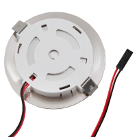 6er Set / Flache LED Einbauspots Mila / 12Volt / 2,4W / Kabelbaum / Stecker/ Verteilerleiste / LED Trafo vormontiert