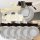 6er Set / Flache LED Einbauspots Mila / 12Volt / 2,4W / Kabelbaum / Stecker/ Verteilerleiste / LED Trafo vormontiert
