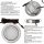 6er Set / Flache LED Einbauspots Milena / 12Volt / 3W / Kabelbaum / Stecker/ Verteilerleiste / LED Trafo vormontiert
