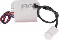 LED Mini-Einbau-Bewegungsmelder 360° Weiß | 800W Schaltleistung