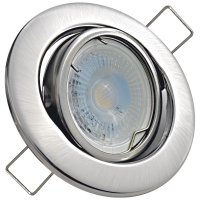 LED Einbaustrahler „Tomas“ – 12V, 3W, schwenkbar, GU5.3 MR16, inkl. AMP-System & Trafo