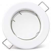 Dimmbarer LED Einbaustrahler TOM 230V • GU10 6W • Ø 80 mm • Warmweiß