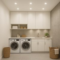 12V LED Einbaustrahler Set Marina IP44 2er Set 5W GU5.3 MR16 120cm AMP Kabel inkl. Trafo