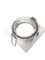 Quadratischer Einbaurahmen 80x80mm Aluminium –...