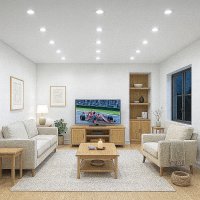 LED Einbaustrahler „Tom“ – 12V, 3W, GU5.3 MR16, inkl. AMP-System & Trafo