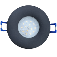 85mm IP44 LED Bad Einbauspots | 230V | 5W | Loch = 60 - 70mm | Schraubadapter