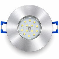 85mm IP44 LED Bad Einbauspots | 230V | 5W | Loch = 60 -...