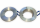 85mm IP44 LED Bad Einbauspots | 230V | 5W | Loch = 60 - 70mm | Schraubadapter