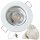 LED Einbaustrahler „Tom“ – 12V, 3W, GU5.3 - MR16 Fassung - Weiss