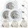 LED Einbaustrahler „Tom“ – 12V, 3W, GU5.3 - MR16 Fassung - Weiss