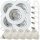 LED Einbaustrahler „Tom“ – 12V, 3W, GU5.3 - MR16 Fassung - Weiss
