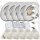 5er Set - LED Bad Einbaustrahler Aqua65 12V MR16 | IP65 | 3W 250lm | Mit LED Trafo