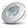 5er Set - LED Bad Einbaustrahler Aqua65 12V MR16 | IP65 | 3W 250lm | Mit LED Trafo