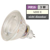 6er Set - LED Bad Einbaustrahler Aqua65 12V MR16 | IP65 | 3W 250lm | Mit LED Trafo