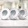 6er Set - LED Bad Einbaustrahler Aqua65 12V MR16 | IP65 | 3W 250lm | Mit LED Trafo