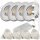 4er Set - LED Bad Einbaustrahler Aqua65 12V MR16 | IP65 | 5W 400lm | Mit LED Trafo